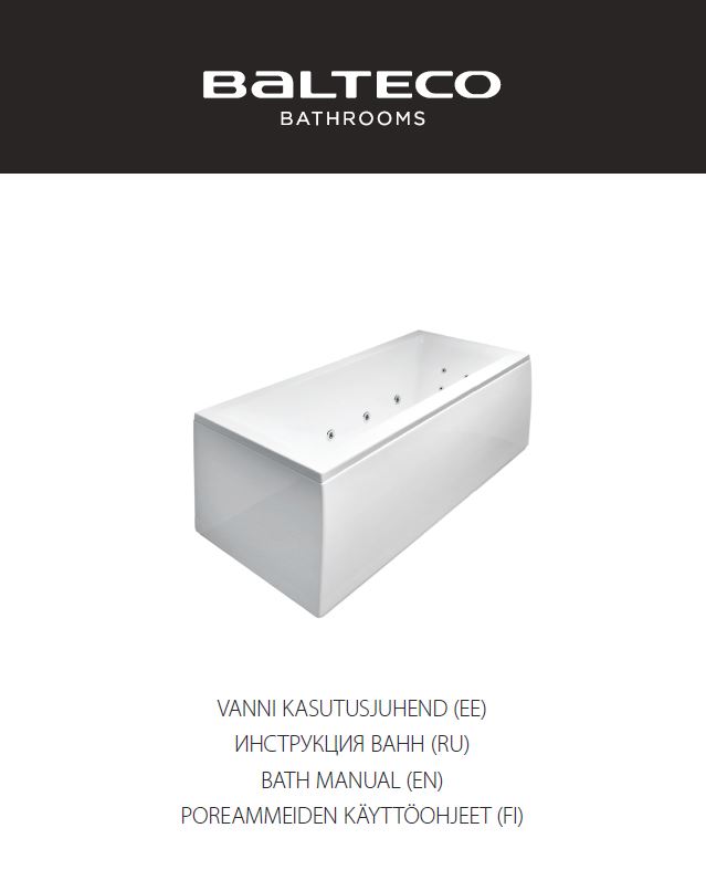 Balteco user manual
